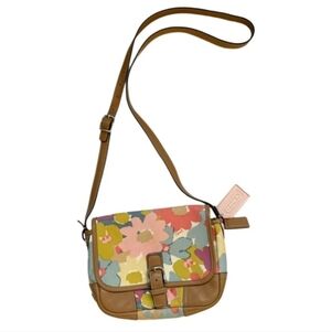 Coach Colorful Floral Crossbody Bag